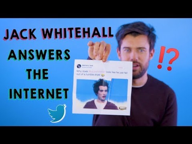 'I thought 1D would give me a call': Jack Whitehall answers the Internet's rhetorical questions!