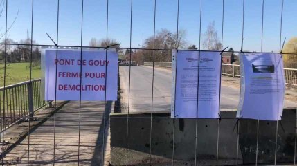 Le pont de Gouy doit être détruit 27/02/2019