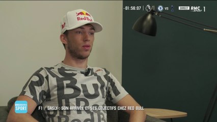 "L'objectif à terme est d'être champion du monde de Formule 1" Pierre Gasly annonce la couleur