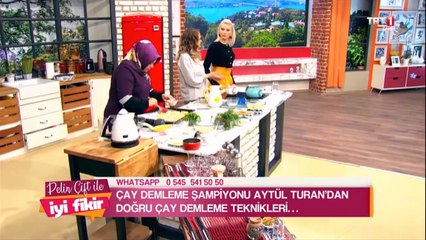 Çay Demlemek Ustalık İster.Çay Demleme Şampiyonundan Çay Demlemenin Sırrı.
