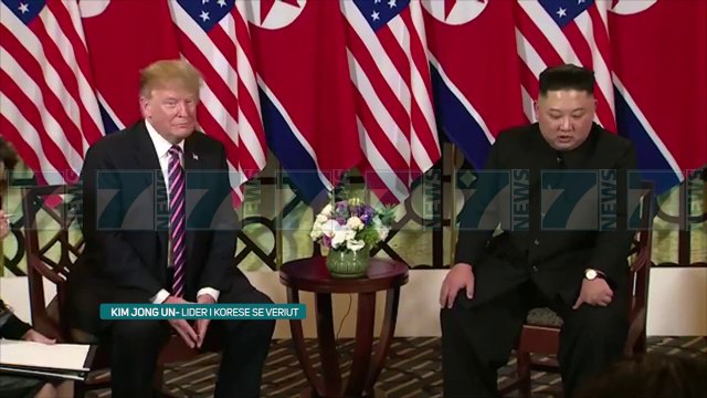 PRESIDENTI TRUMP E KIM JONG UN SHTRENGOJNE DUART - News, Lajme - Kanali 7