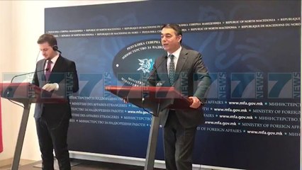 GENT CAKAJ TAKOHET ME NIKOLA DIMITROV - News, Lajme - Kanali 7