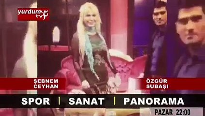 GENÇ BAŞKAN ÖZGÜR SUBAŞI VE SANATÇI ŞEBNEM CEYHAN YURDUMTV DE