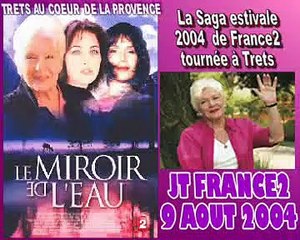 LE MIROIR DE L'EAU : Reportage et itw de LINE RENAUD au 20h deF 2_9 AOUT 2004