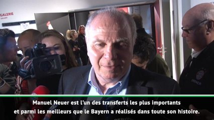 Bayern - Hoeness : "Van Gaal ne voulait pas recruter Neuer"