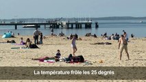 Arcachon: soleil et chaleur... ambiance estivale en plein hiver