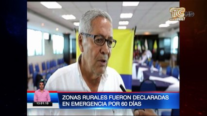 Se declara estado de emergencia en sectores afectadas por las lluvias en Babahoyo