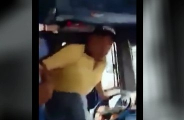 Video viral de supuesta agresión de chofer a pasajero por pedirle que reduzca la velocidad