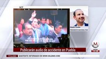 Marko Cortes habla sobre SCT publicara audio de accidente en Puebla