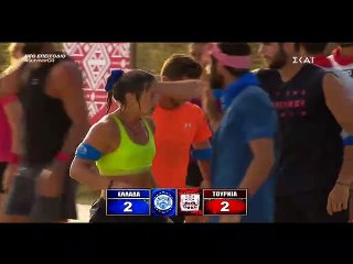 Survivor: Παραλίγο να πιαστούν στα χέρια- Η άσεμνη κίνηση του Τούρκου και η απάντηση της Αφροδίτης 2