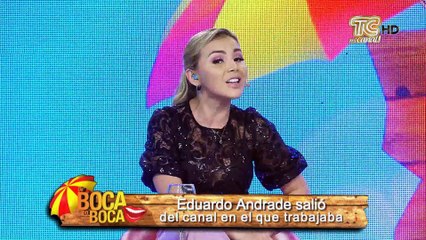 Eduardo Andrade salió del canal en el que trabajaba