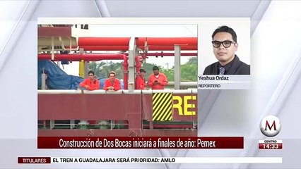 Pemex preve iniciar construccion de refineria en Dos Bocas a finales de año
