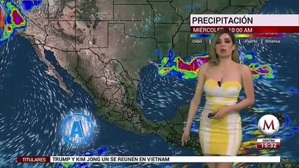 El clima para manana 28 de febrero, con Pamela Longoria