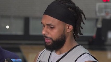 Patty Mills - Shootaround 2/27