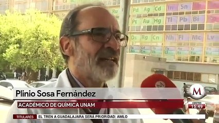 Tabla periodica monumental en la Facultad de Quimica