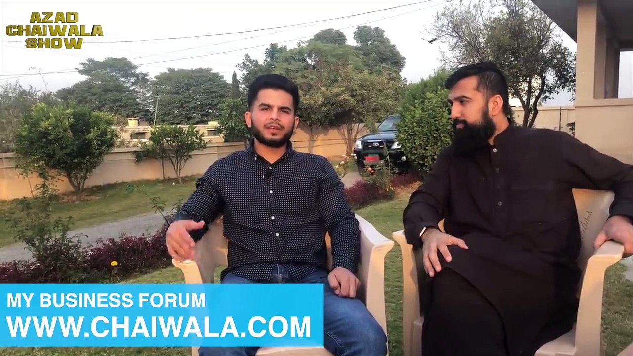 21 Yr Old Pakistani Fiverr Millionaire | 25-35 Lakhs a Month Income | Interview | Azad Chaiwala Show