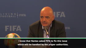 Sala transfer issue will be handled by FIFA - Infantino