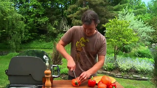 Griller des poivrons