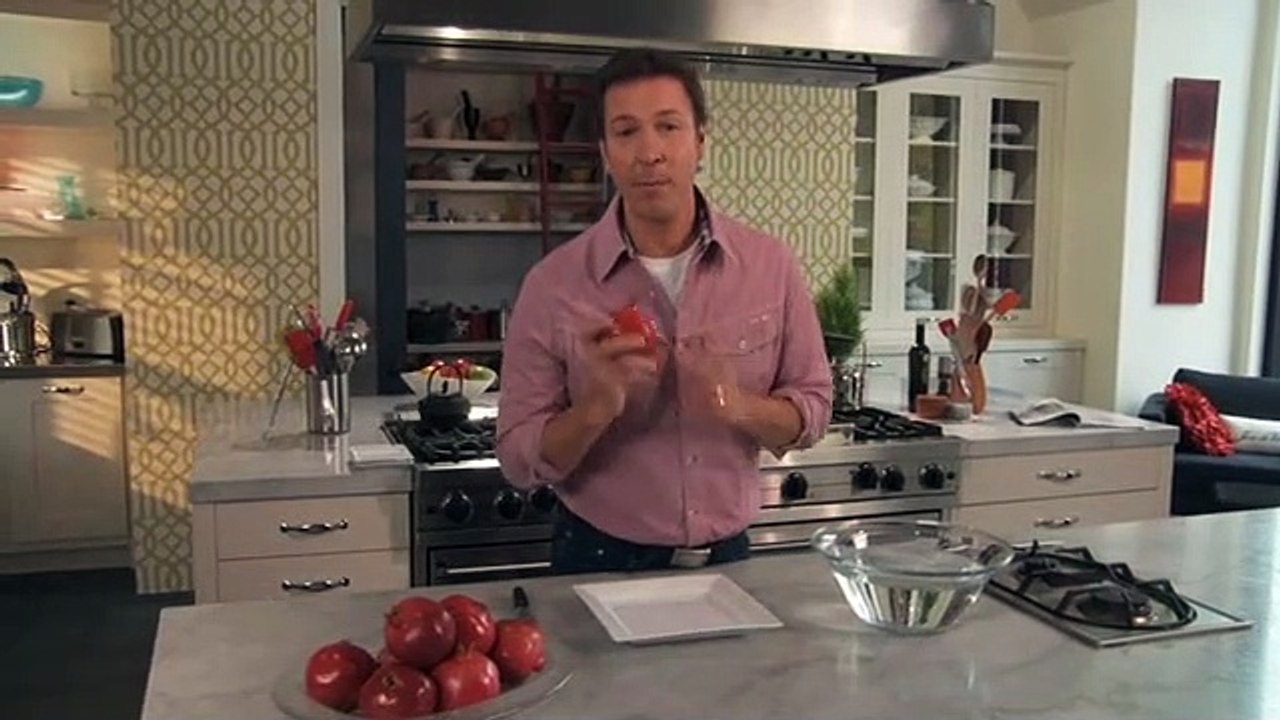 How to prepare a pomegranate