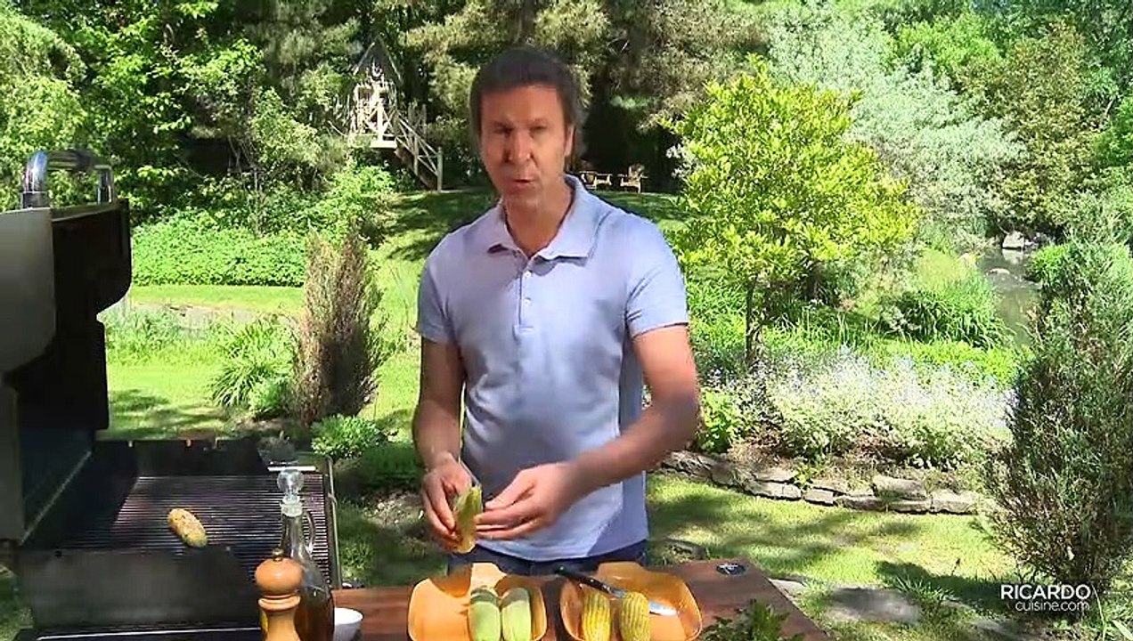 Griller du maïs