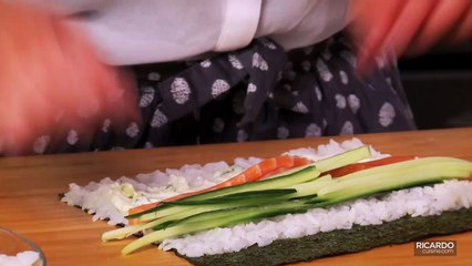 Cuisiner un maki trio de la mer