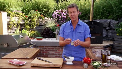 Grilled Pork Tenderloin with Fennel and Hot Pepper