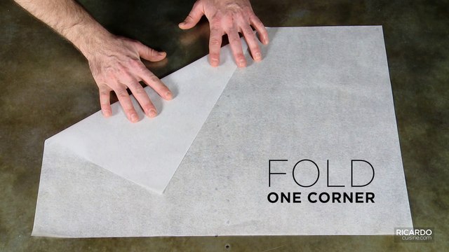 How to Make a Parchment Paper Piping Bag