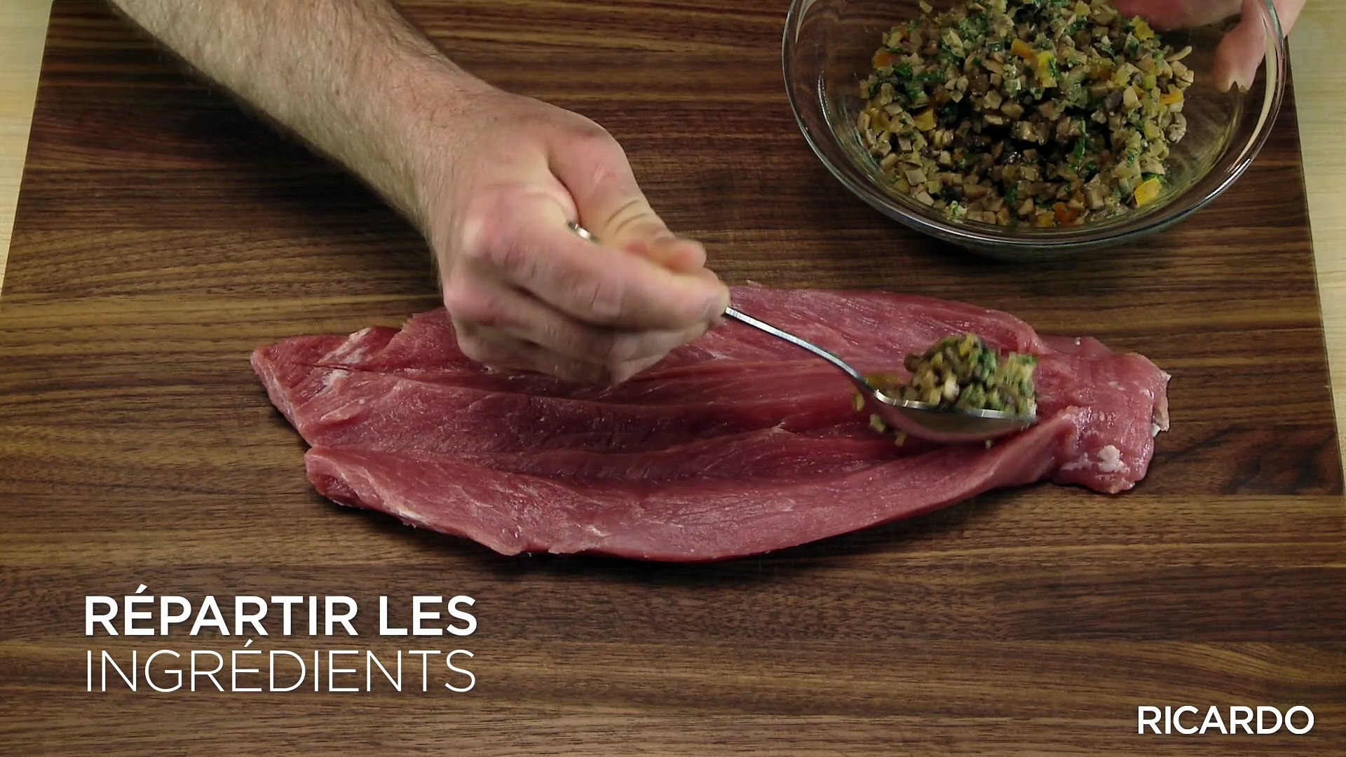 Ouvrir Un Filet De Porc En Portefeuille Video Dailymotion