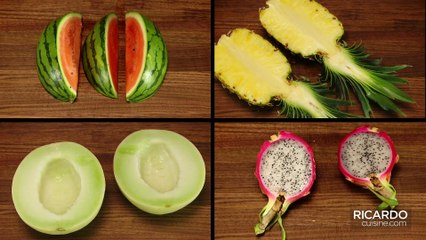 How to Assemble a Tropical Fruit Platter