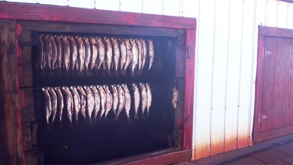 40 - Cap-Pelé smoked herring, exported almost entirely to Haiti