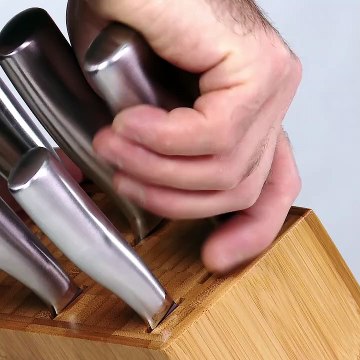 BEL-30 ENSEMBLE BLOC ET COUTEAUX MASTER