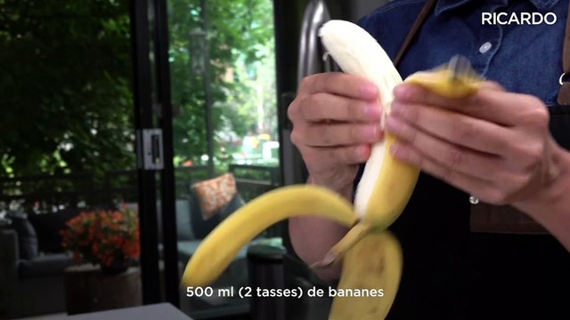 Pain aux 5 bananes et au son