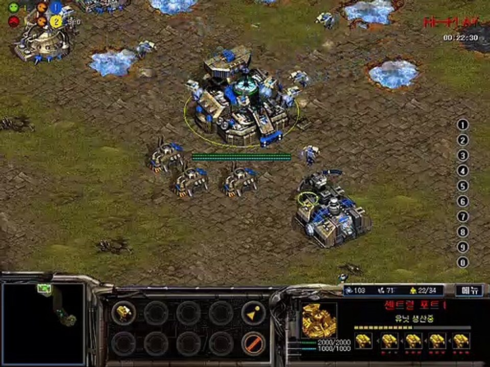 [korea RTS]아트록스 atrox 복지단 vs 서네떡 190226  [starcraft clone]스타크래프트