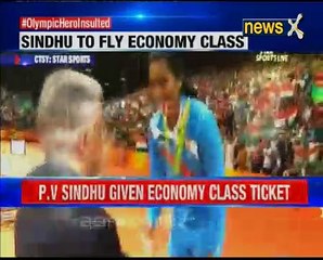 #OlympicHeroInsulted; PV Sindhu given economy ticket, father booked business class
