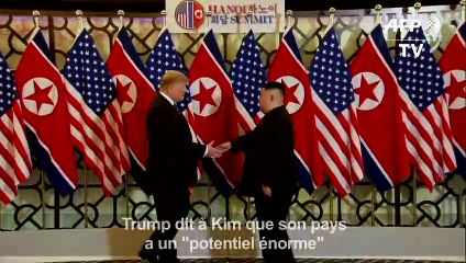 Trump prédit du "progrès" lors de son sommet avec Kim
