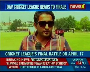 DAV cricket league heads to finale; final battle on April 17