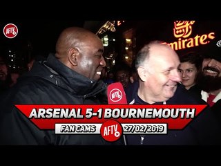 Arsenal 5-1 Bournemouth | If Emery Doesn't Play Ozil v Spurs Its A Sackable Offence! (Claude)