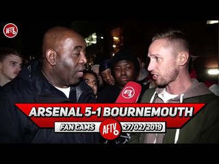 Arsenal 5-1 Bournemouth | Ozil Was My Man Of The Match!! (Lee Gunner)