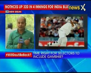 Gautam Gambhir impresses in Duleep Trophy; will Gambhir be prefered over Shikhar