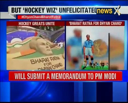 Hockey greats gather at Jantar Mantar to demand Bharat Ratna for Hockey Wizard D