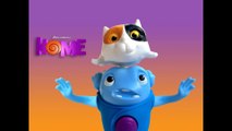 Dreamworks Home Movie Oh Spinning Cat McDonalds Happy Meal Toy - Unboxing Demo Review
