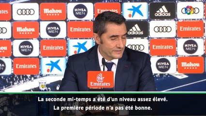 Valverde: "Nous les avons punis sur des contre-attaques"