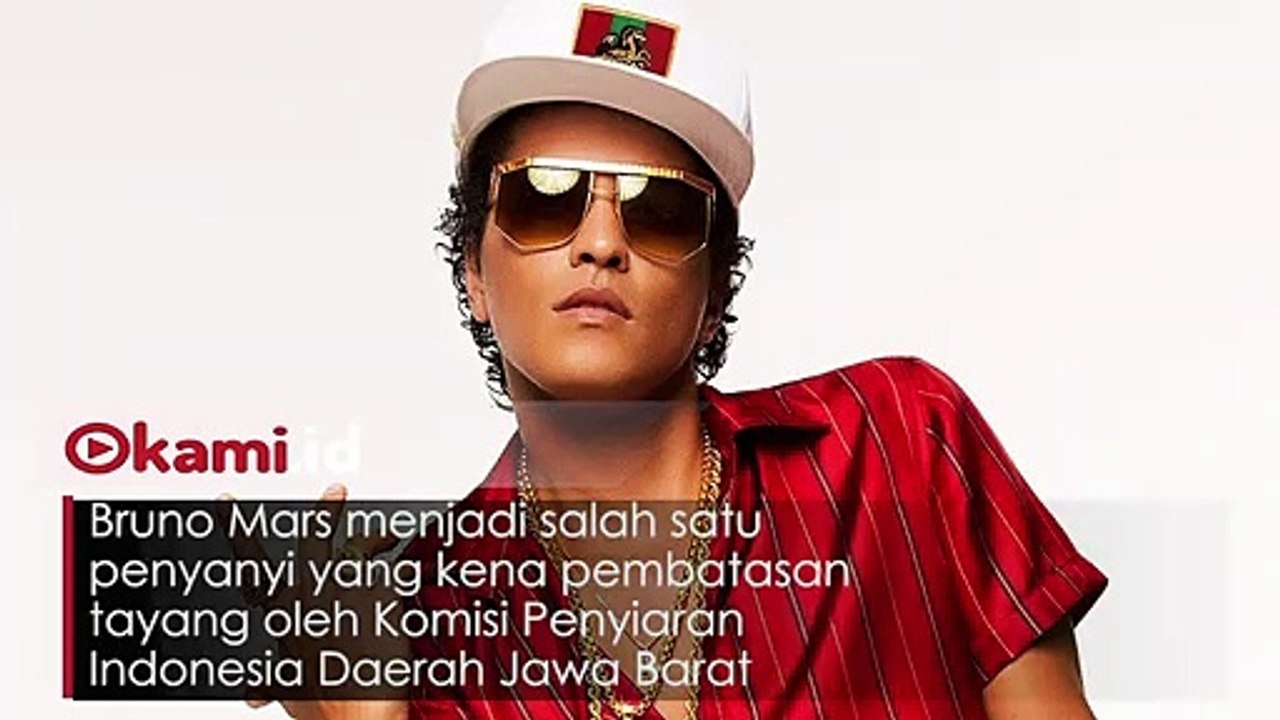 Bruno Mars Marah, Lagunya Kena Pembatasan Tayang KPID Jabar