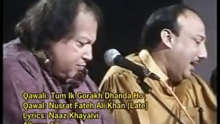 Tum Ik Gorakh Dhanda Ho Ustad Nusrat Fateh Ali Khan