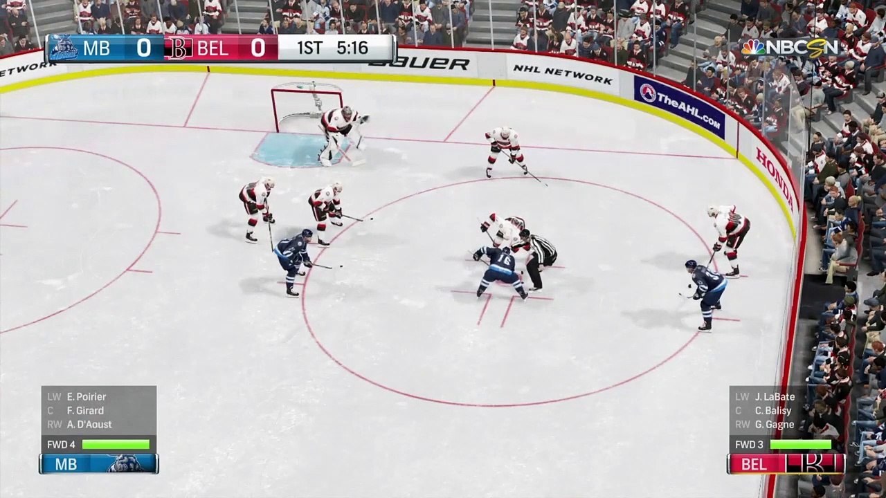 AHL Hockey - Manitoba Moose @ Belleville Senators - NHL 19 Simulation Full Game 1/3/19