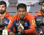 PWL 3 Day 15_ Haryana Hammers wrestlers briefing the media after victory against