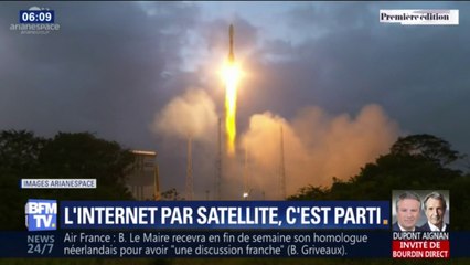 OneWeb: les six premiers satellites mis en orbite pour connecter chaque recoin du monde à Internet 