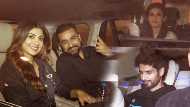 Shilpa Shetty, Shahid Kapoor, Raveena Tandon & others spotted at Smriti Upadhyay’s house | FilmiBeat
