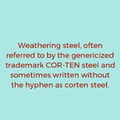 Corten Steel Specification | Gneesteelplate