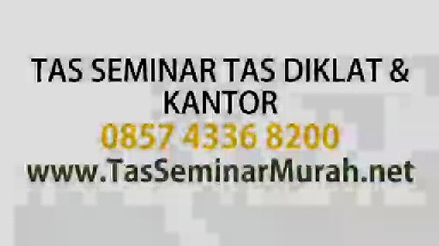 Tas Diklat Murah Jogja I 0857 4336 8200